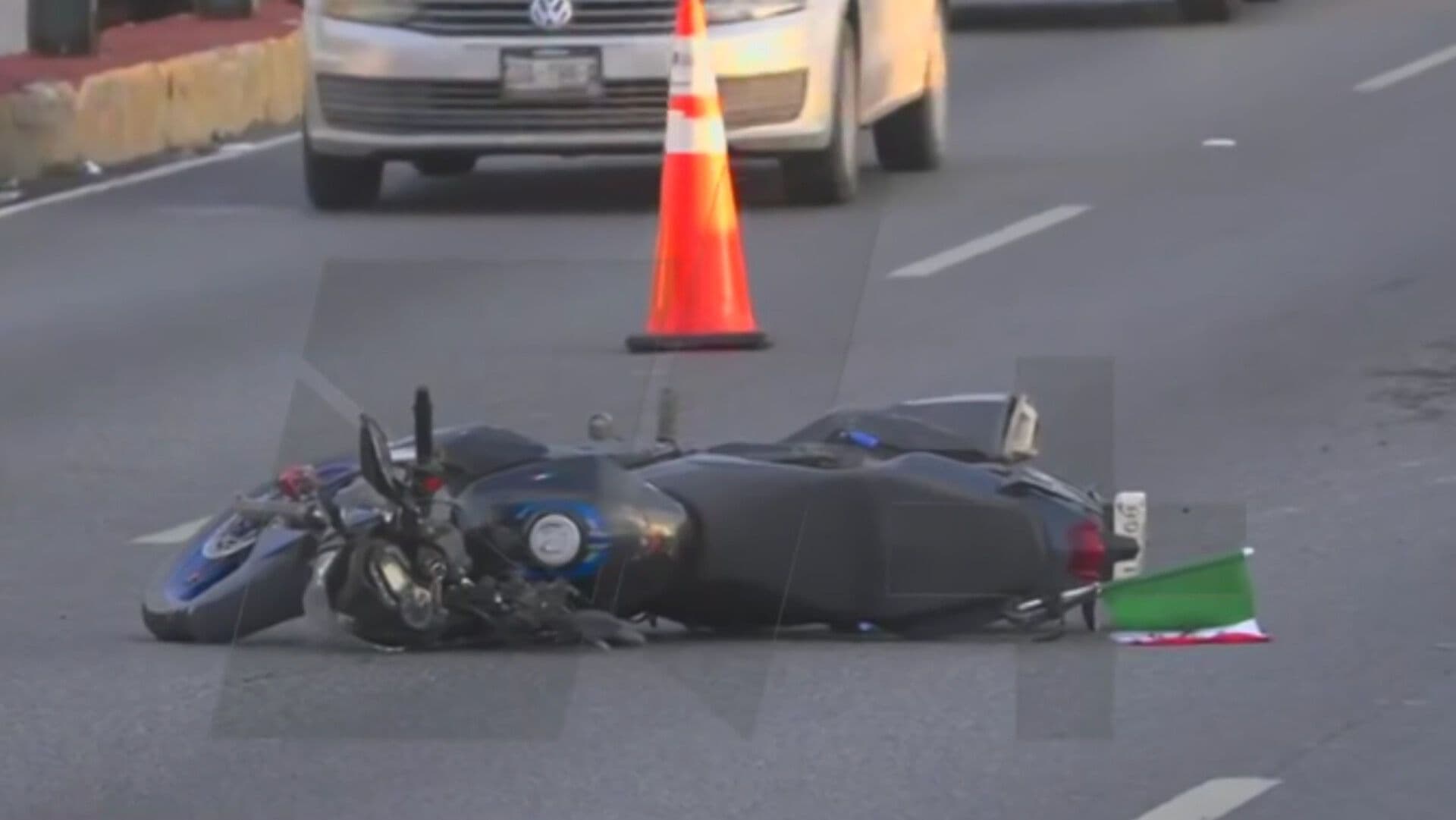 Muere Motociclista en Accidente Vial en Avenida Gonzalitos en Monterrey