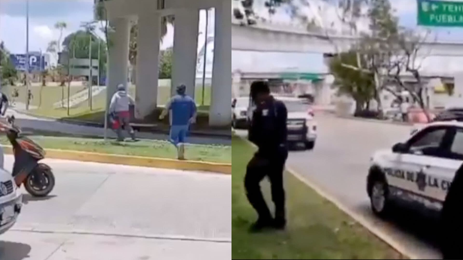 Cinco Sujetos Asaltaron una Unidad de Transporte Público en Puebla; Se Reportaron Disparos