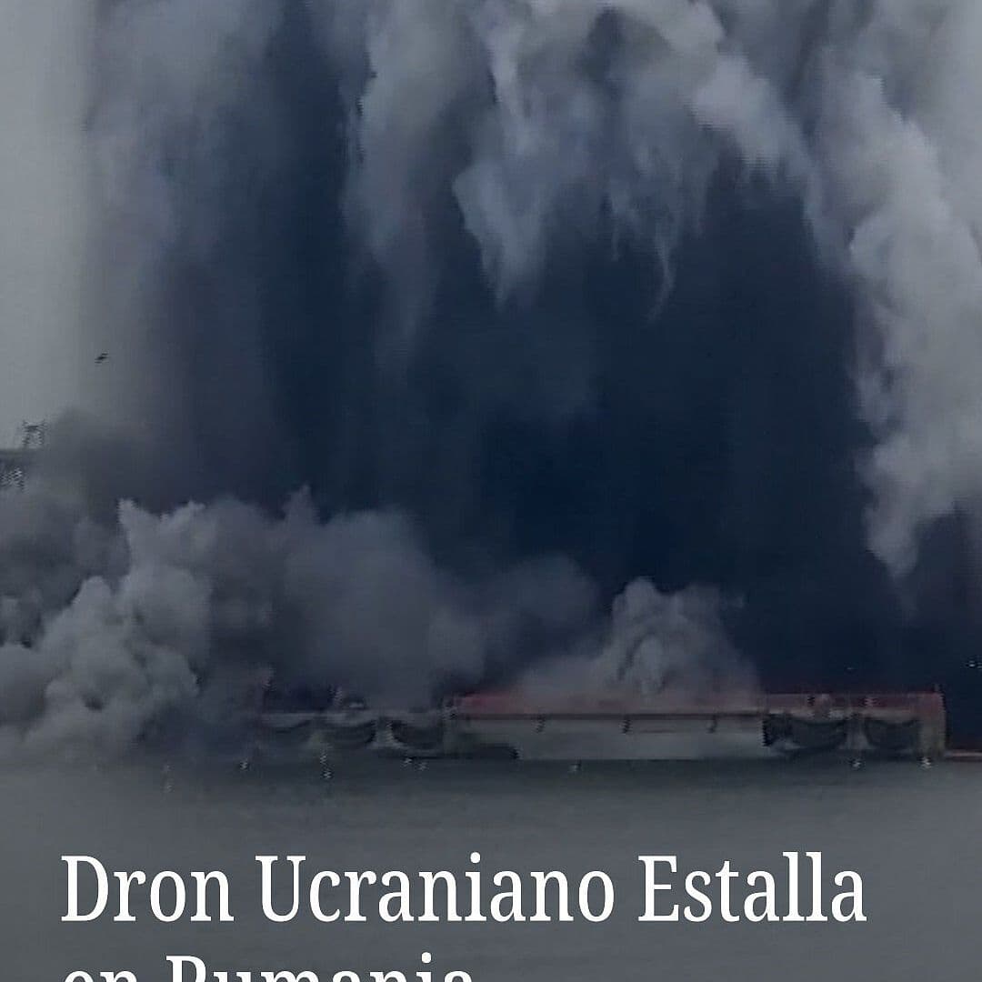 Dron Ucraniano Estalla en Rumania