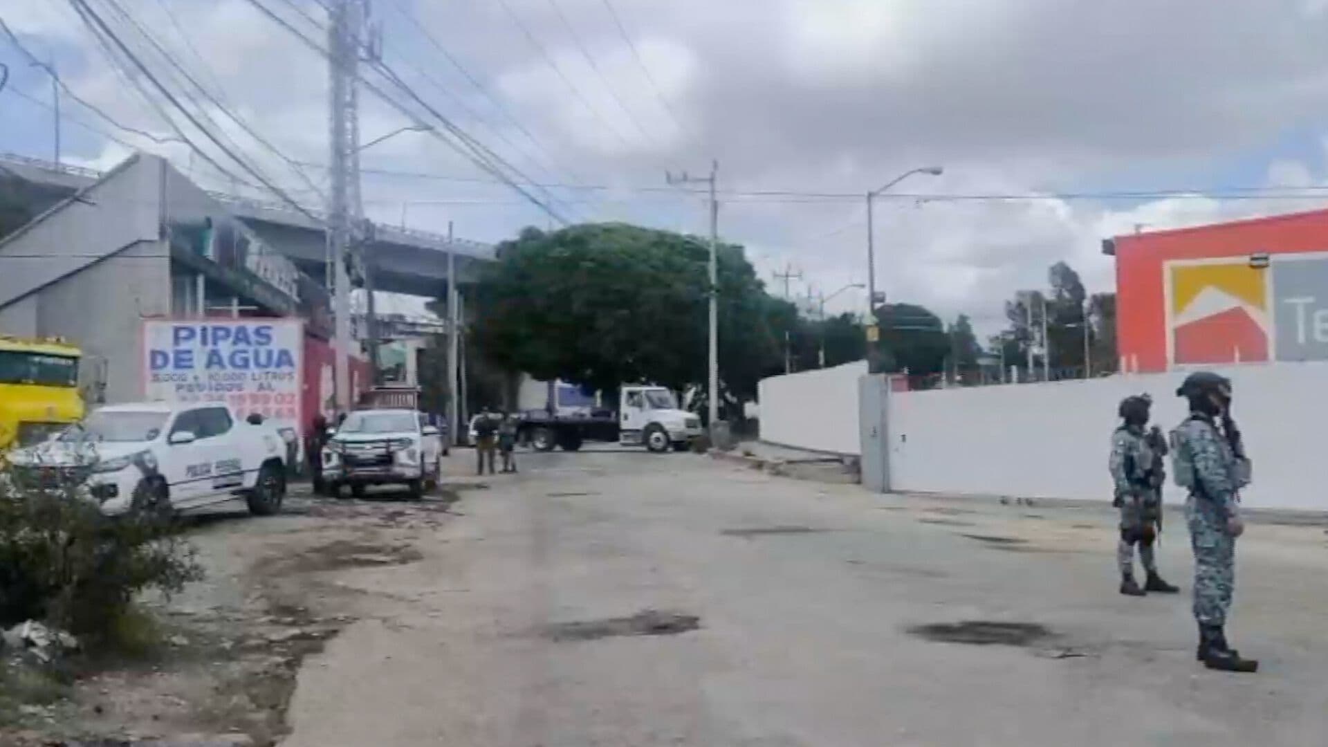 Detienen a Cuatro Personas durante Clausura de Pozo Clandestino de Agua en Puebla