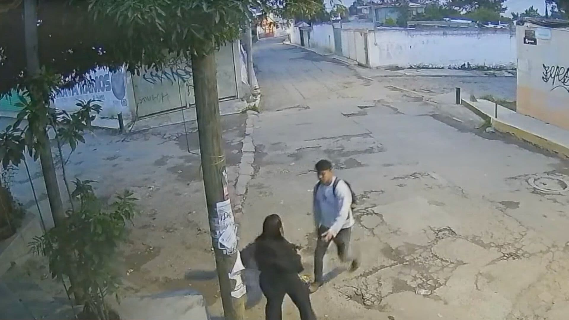 Video Asalto Mujer Parada Transporte Público San Salvador Chachapa Amozoc Puebla