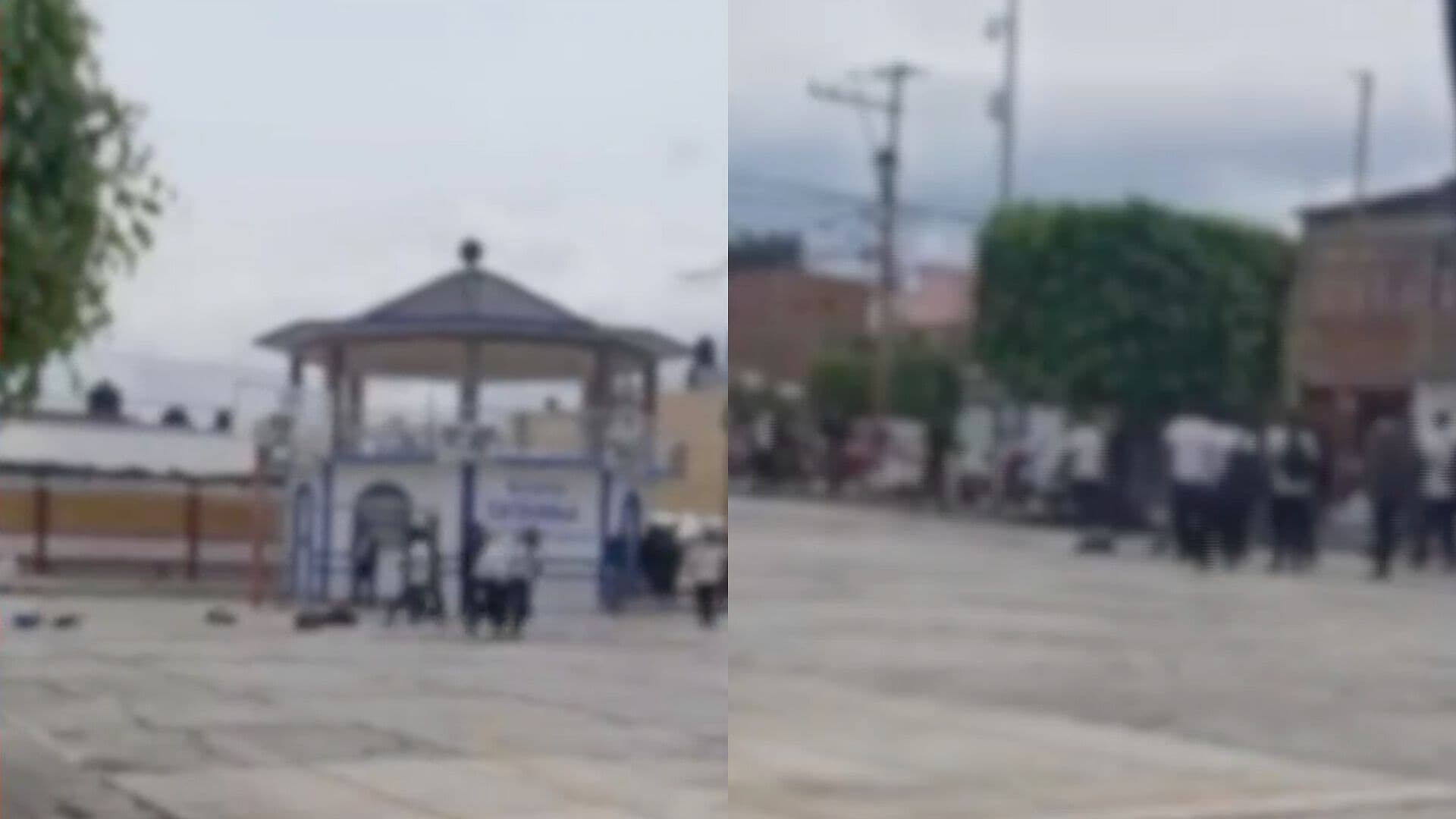 Estudiantes Protagonizan Batalla Campal en Parque de San Martín Texmelucan, Puebla