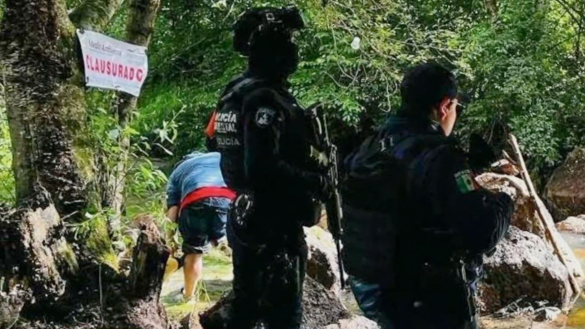 Localizan y Destruyen Presa Clandestina en Comunidad de Zacatlán, Puebla