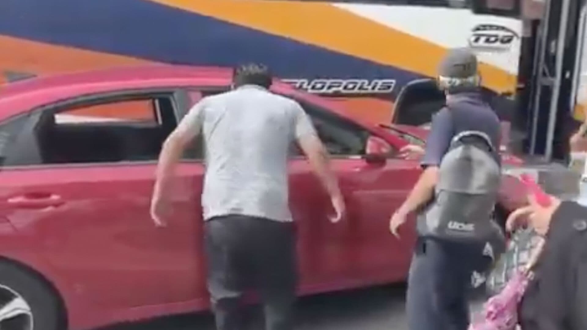 Conductor de Transporte Público Agredió a Automovilista en la Ciudad de Puebla