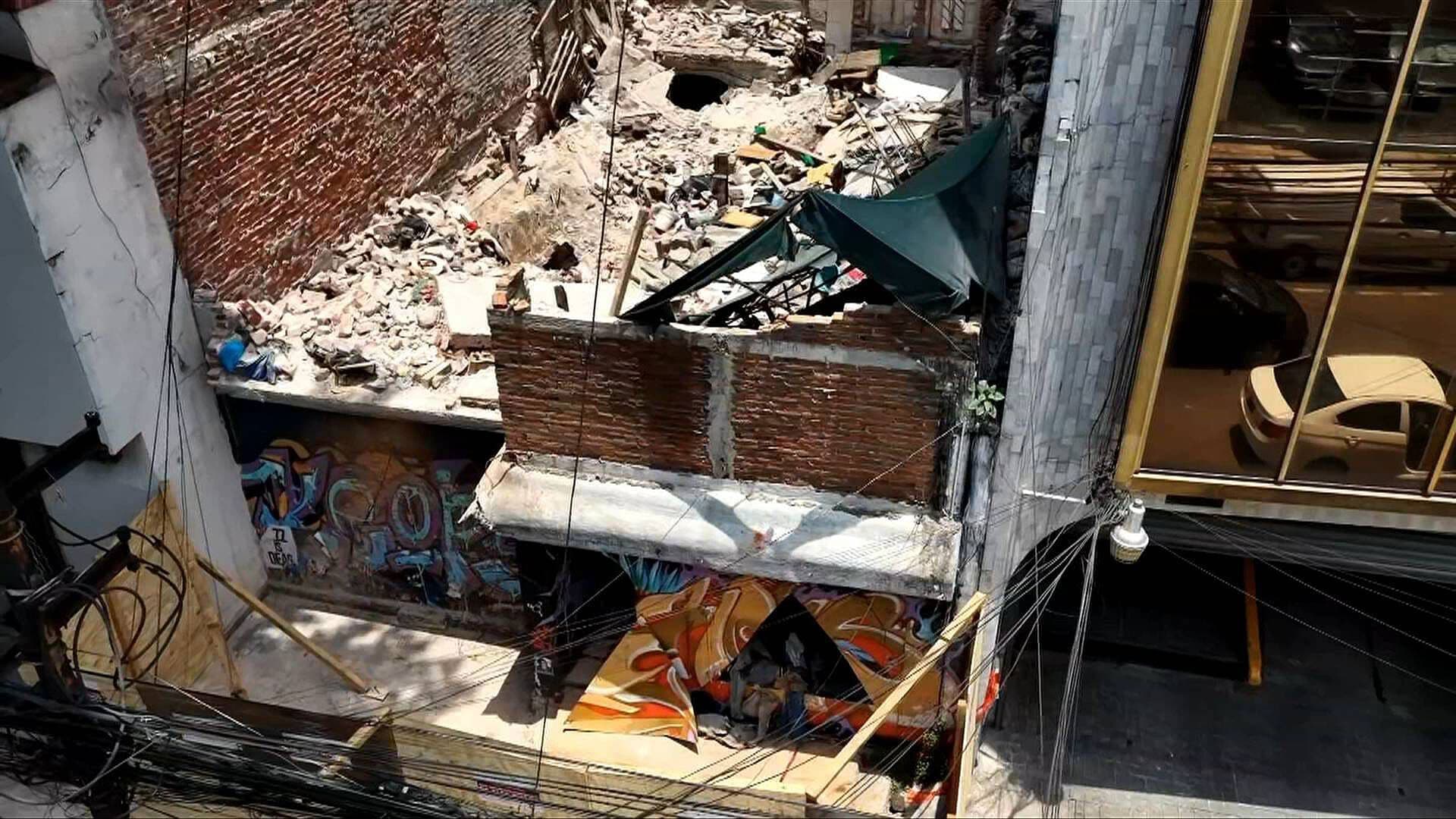 Colocan Sellos de Alto Riesgo en Inmueble que Dejó un Muerto en la Colonia Hipódromo