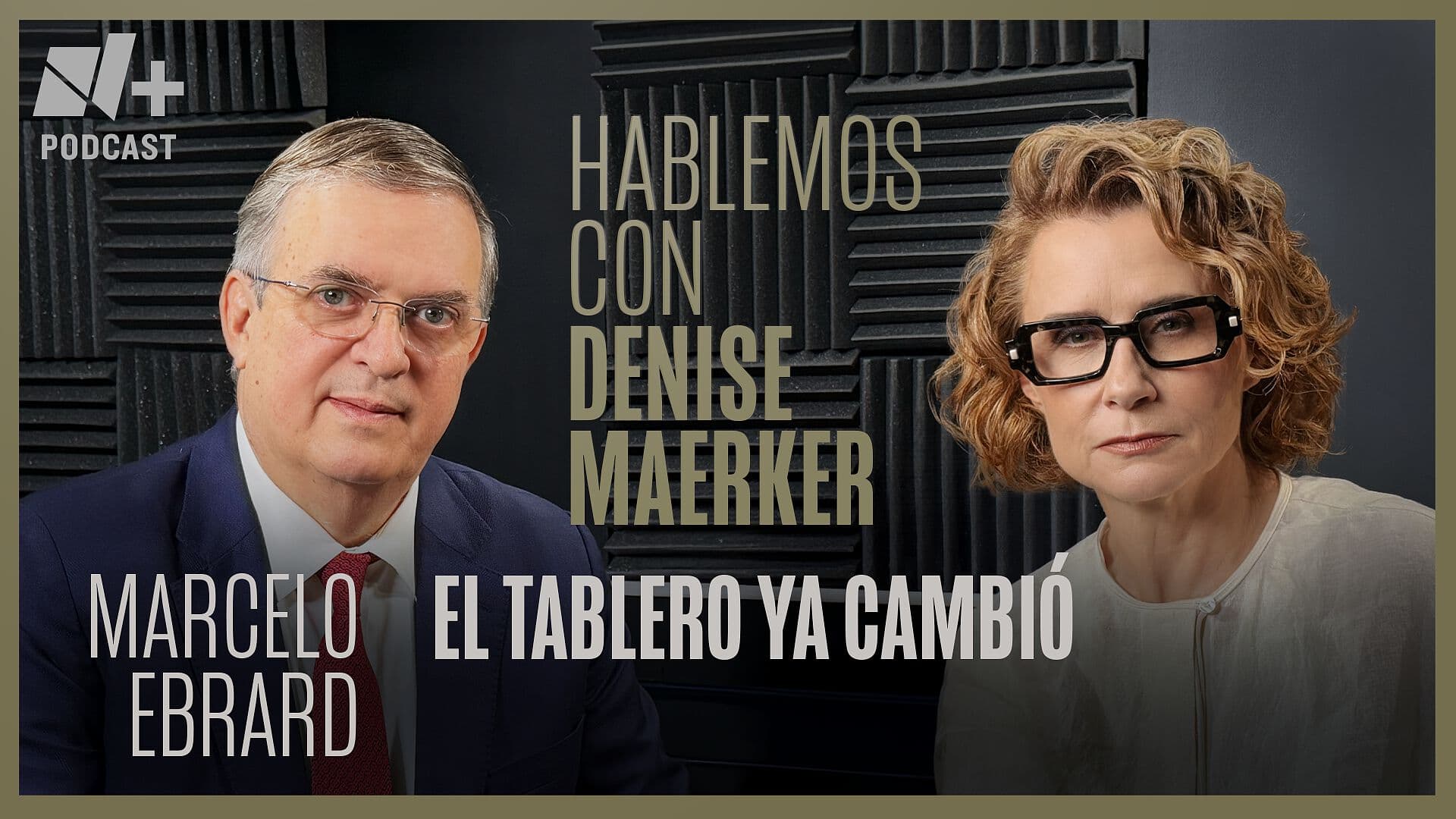 Hablemos con Denise Maerker: Marcelo Ebrard | Episodio 38
