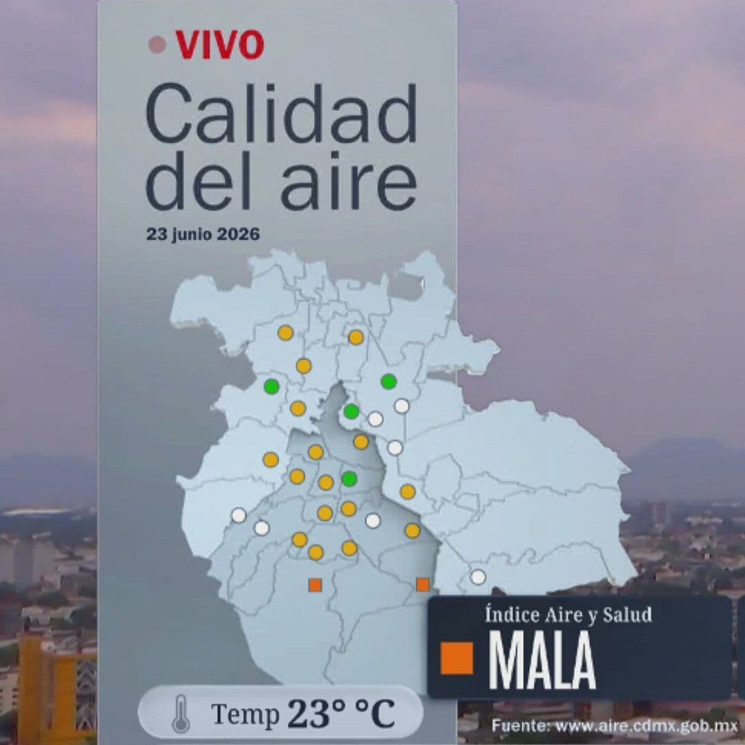 Lluvias en México Hoy; Estados con Pronóstico de Precipitaciones para el 23 de Junio