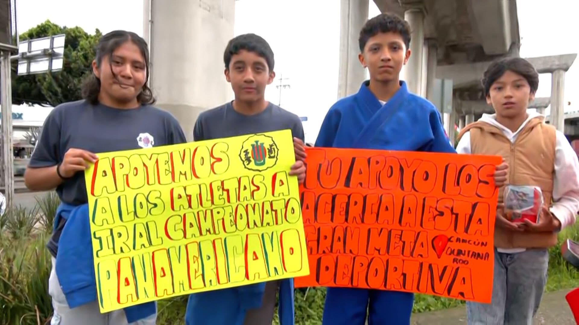 Judokas Mexicanos Piden Apoyo en las Calles