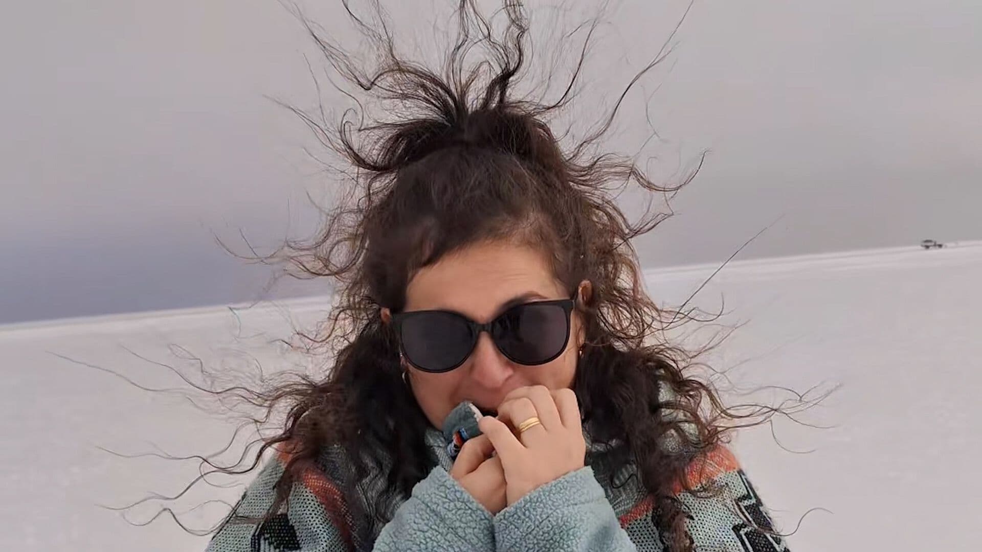 Estática por Probable Caída de Rayo Eriza Cabello de Turistas en Bolivia