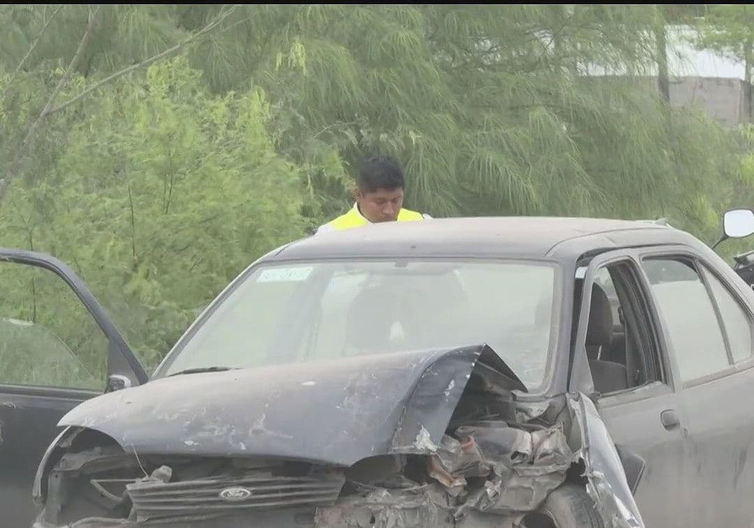 Muere Conductor en Choque en Monterrey