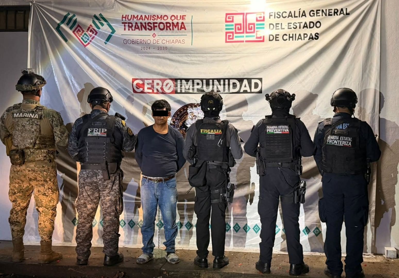 Cae en Chiapas 'El Misterio', Líder de la Mara Salvatrucha Buscado por Interpol