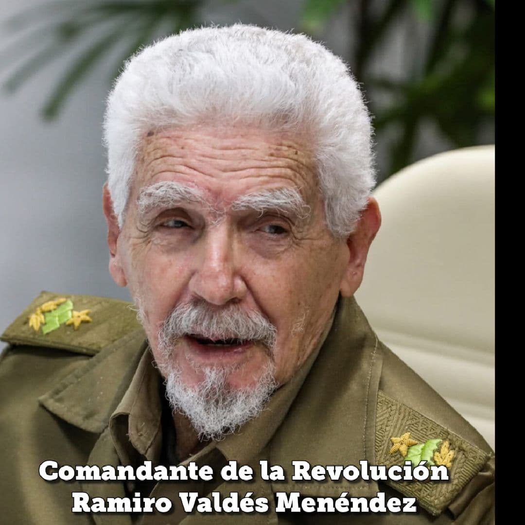 Muere Ramiro Valdés, Uno de los Históricos Comandantes de la Revolución Cubana