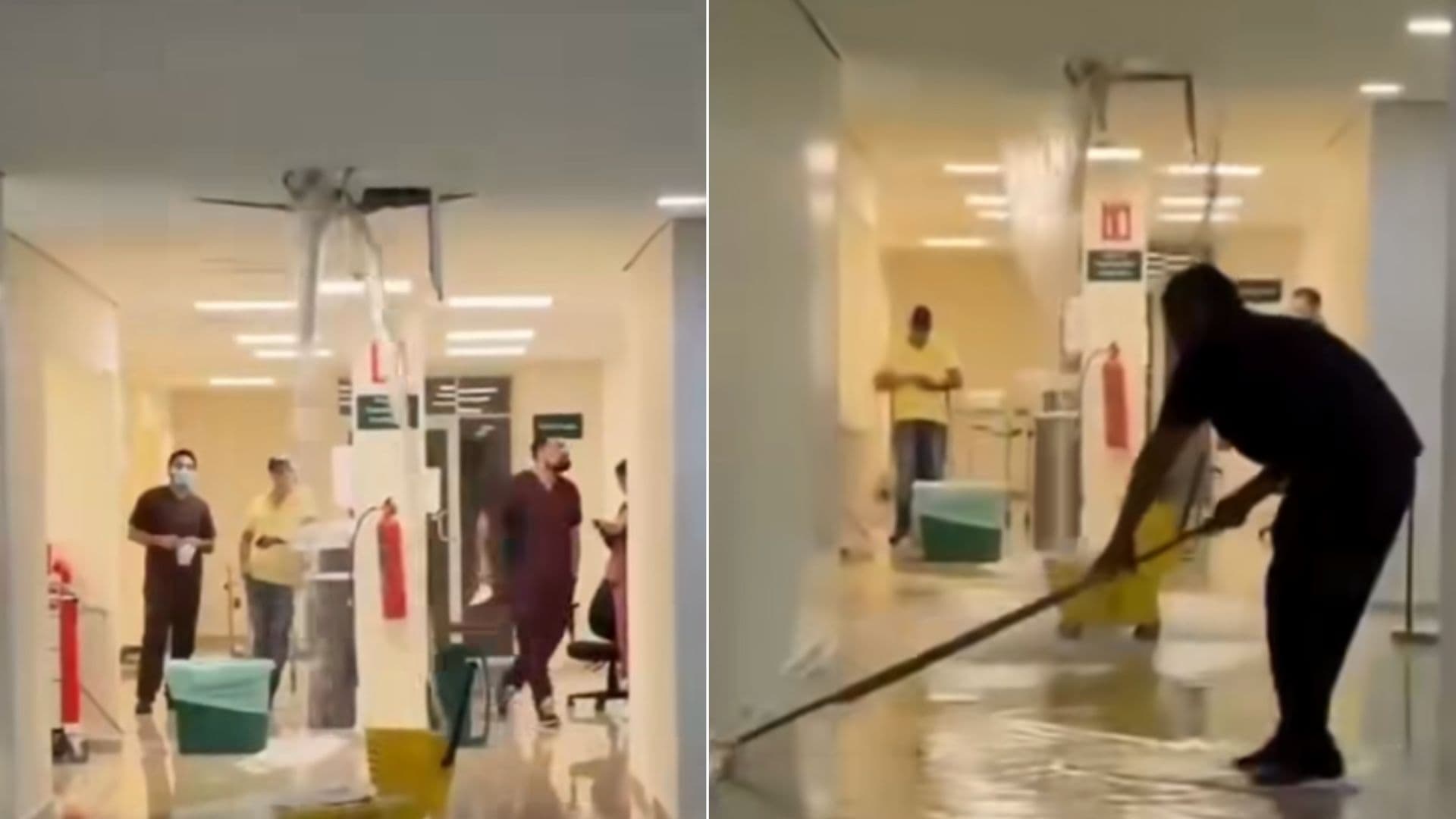 Se Filtra Agua en Hospital General Zona No. 15 tras Lluvia en Hermosillo, Sonora