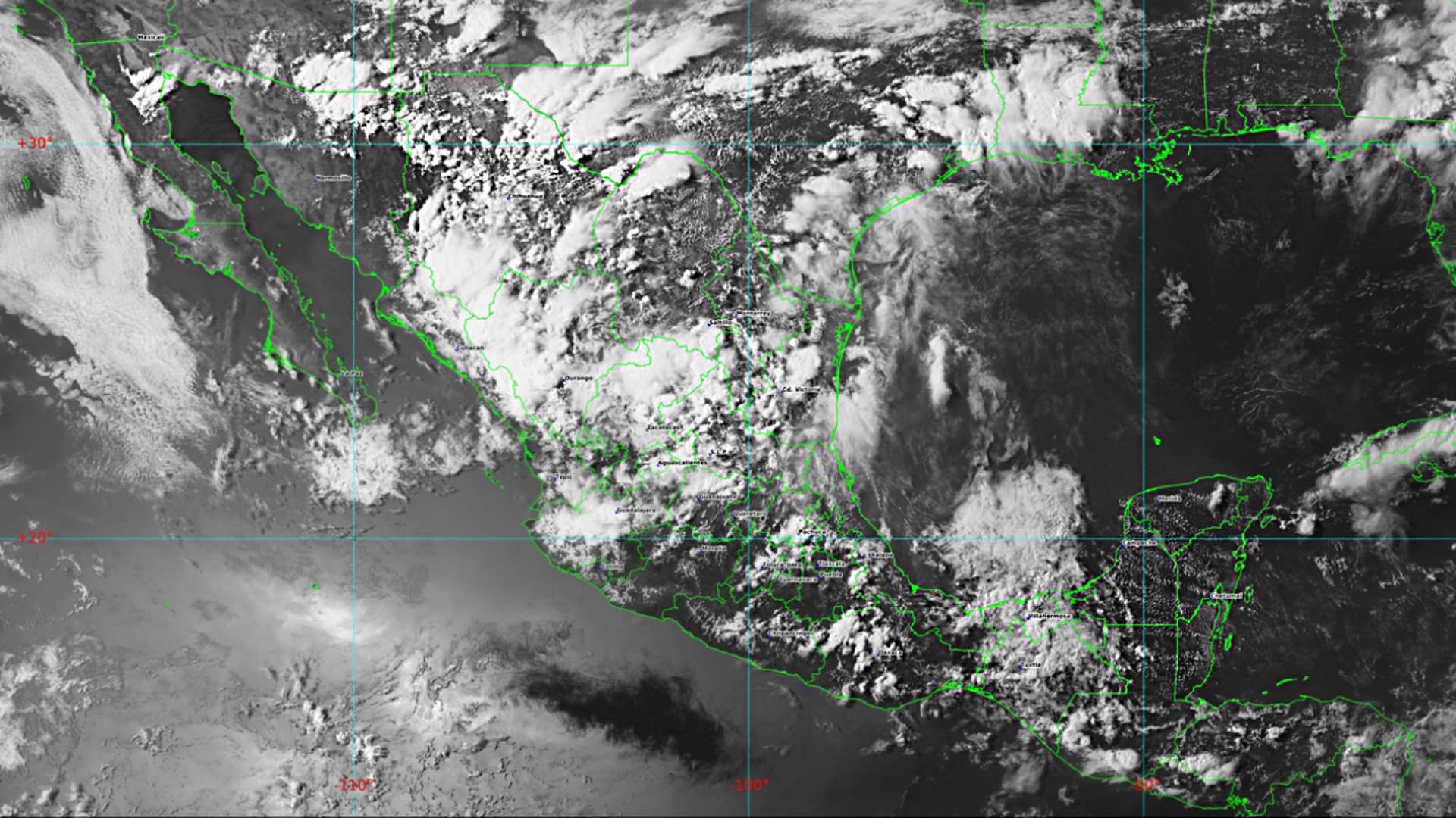 Frente frío 53 se aproxima a México. Foto: Conagua