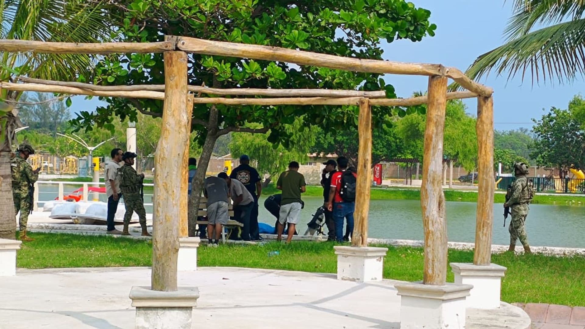 Identifican a Hombre que Murió Ahogado en Laguna del Parque Bicentenario de Ciudad Madero