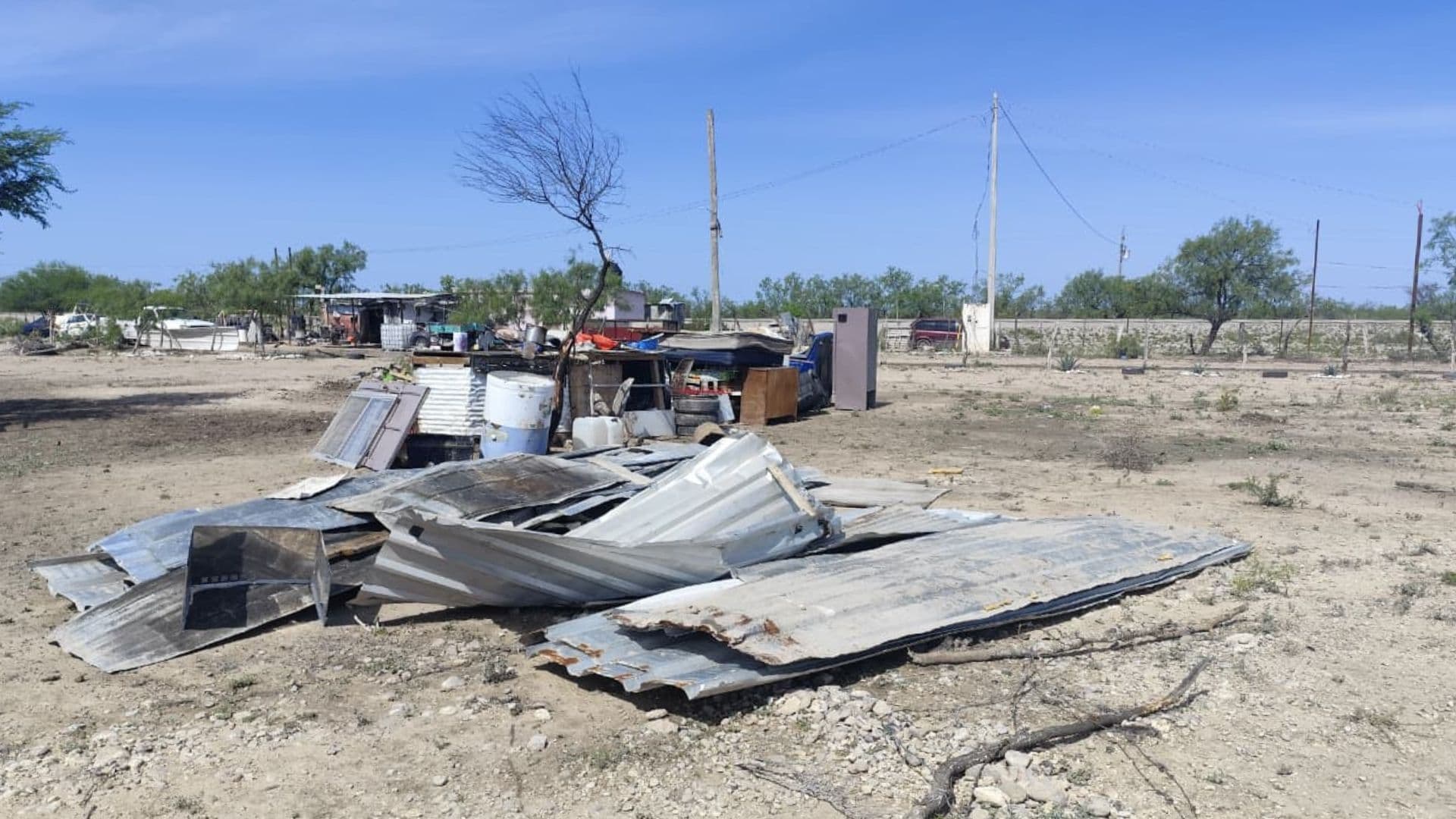 Torbellinos Destruye Casas en Municipios de Coahuila