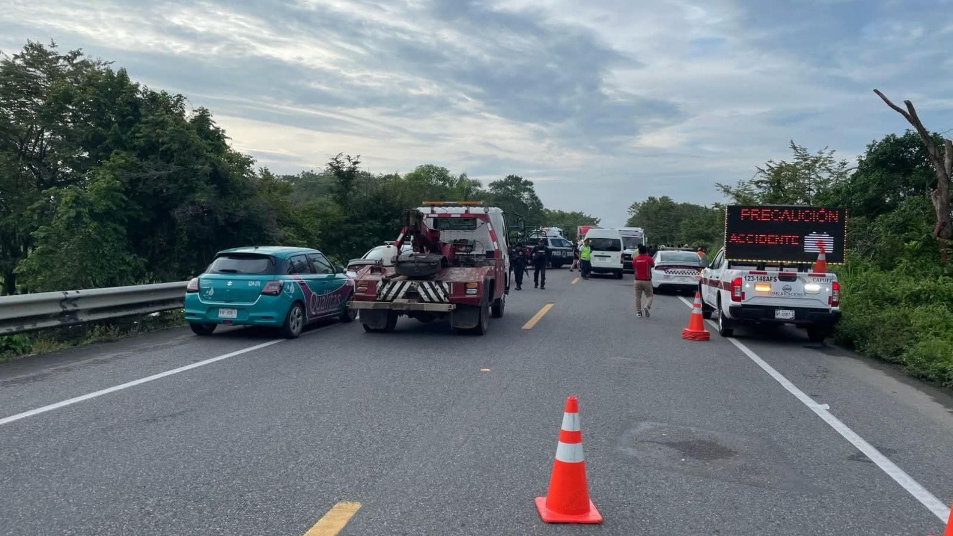 Bebé y Dos Mujeres Mueren en Accidente Ocurrido en Carretera del Sur de Veracruz