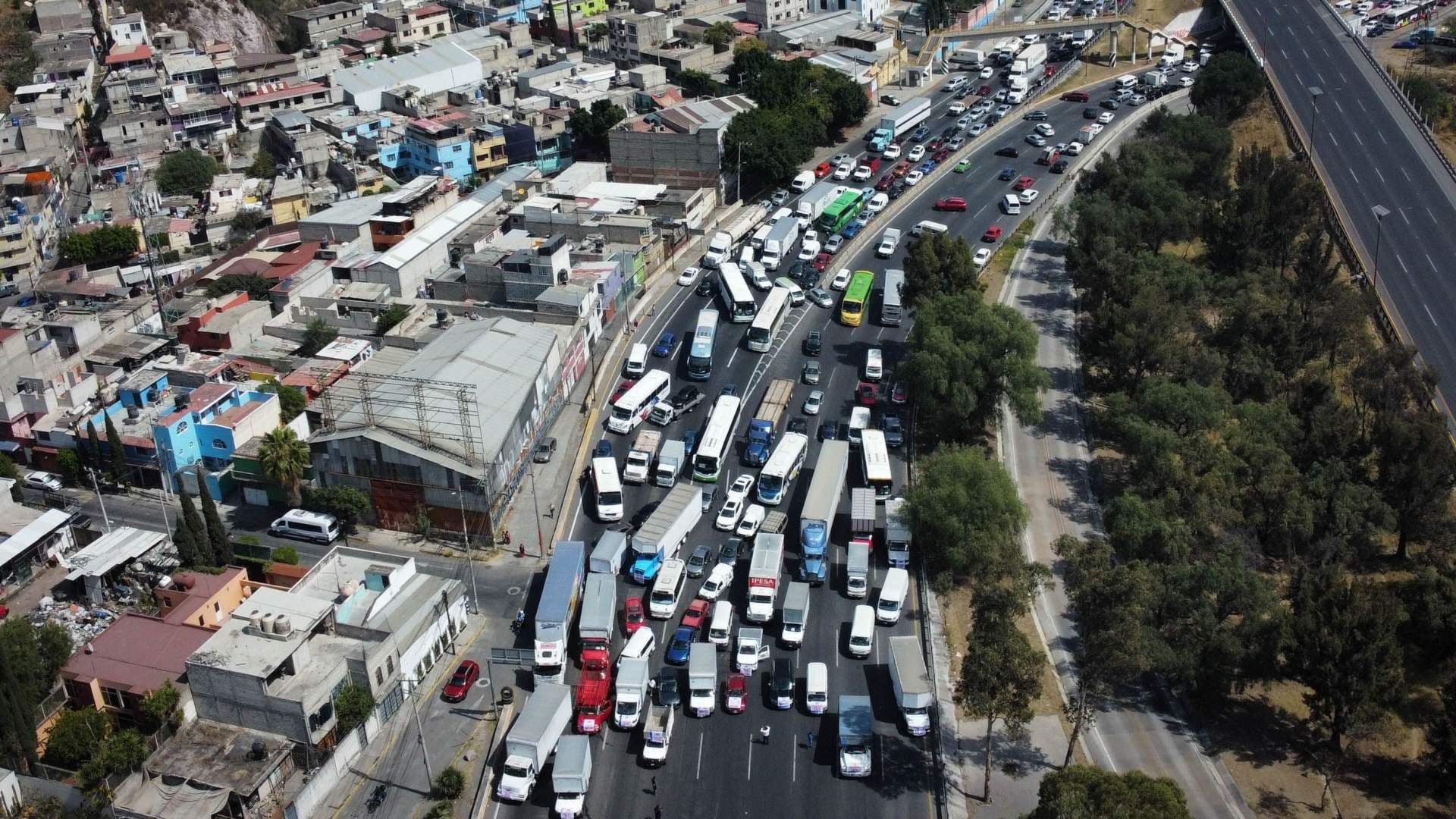 Zonas Afectadas en CDMX y Edomex Mañana por Paro de Transportistas: Bloqueos por Marcha