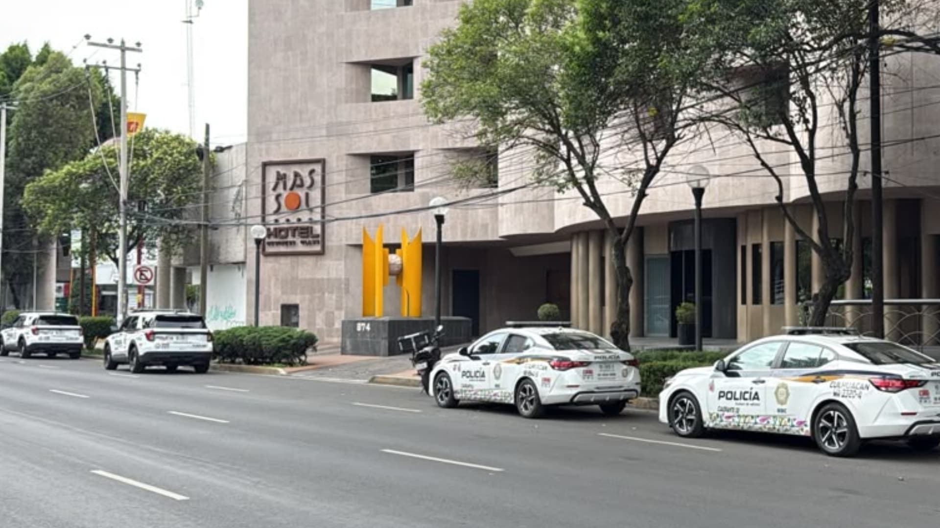 Una hombre fue asesinado al interior de un hotel en la alcaldía Coyoacán