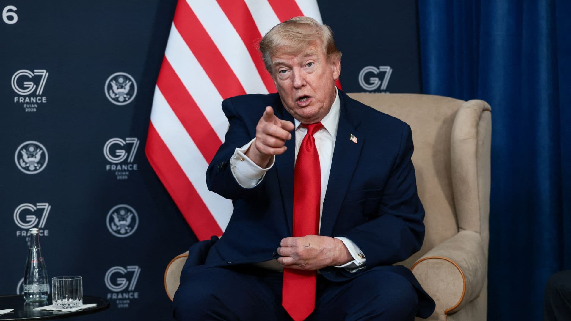 Trump Dice en el G7 en Francia que Irán Nunca Tendrá un Arma Nuclear
