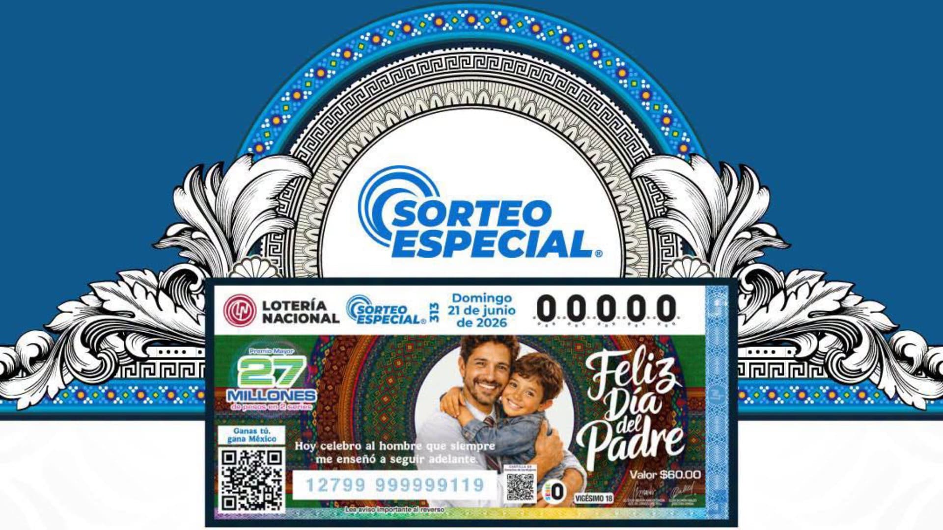 ¿Dónde Cayó Premio Mayor de 27 Millones de Pesos de Lotería Nacional por el Día del Padre 2026?