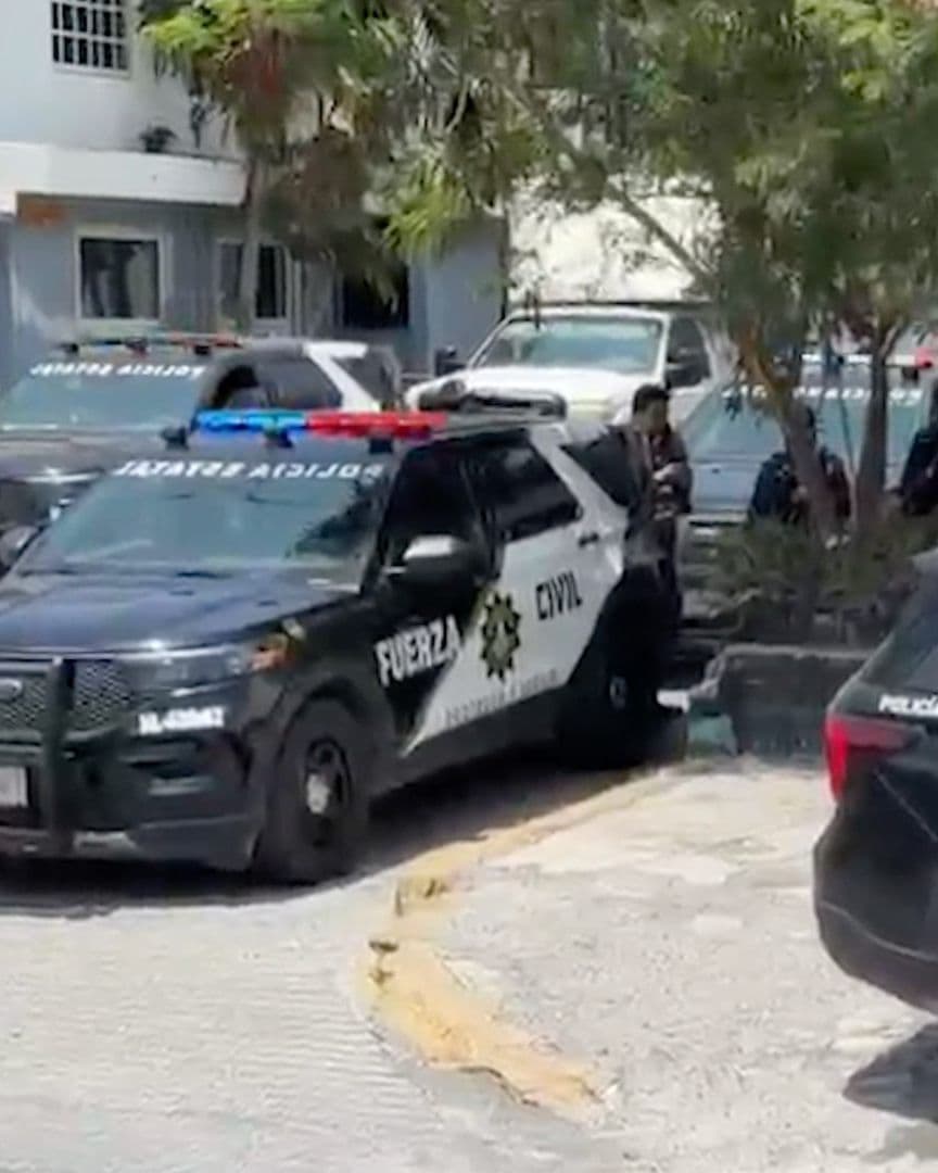 Fuerza Civil monta operativo en Escobedo