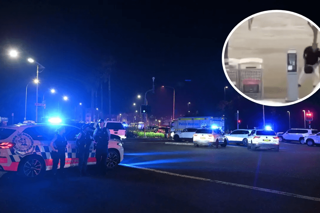 Las imágenes que circulan en redes sociales muestran al hombre que ha sido calificado como héroe. Fotos: Reuters