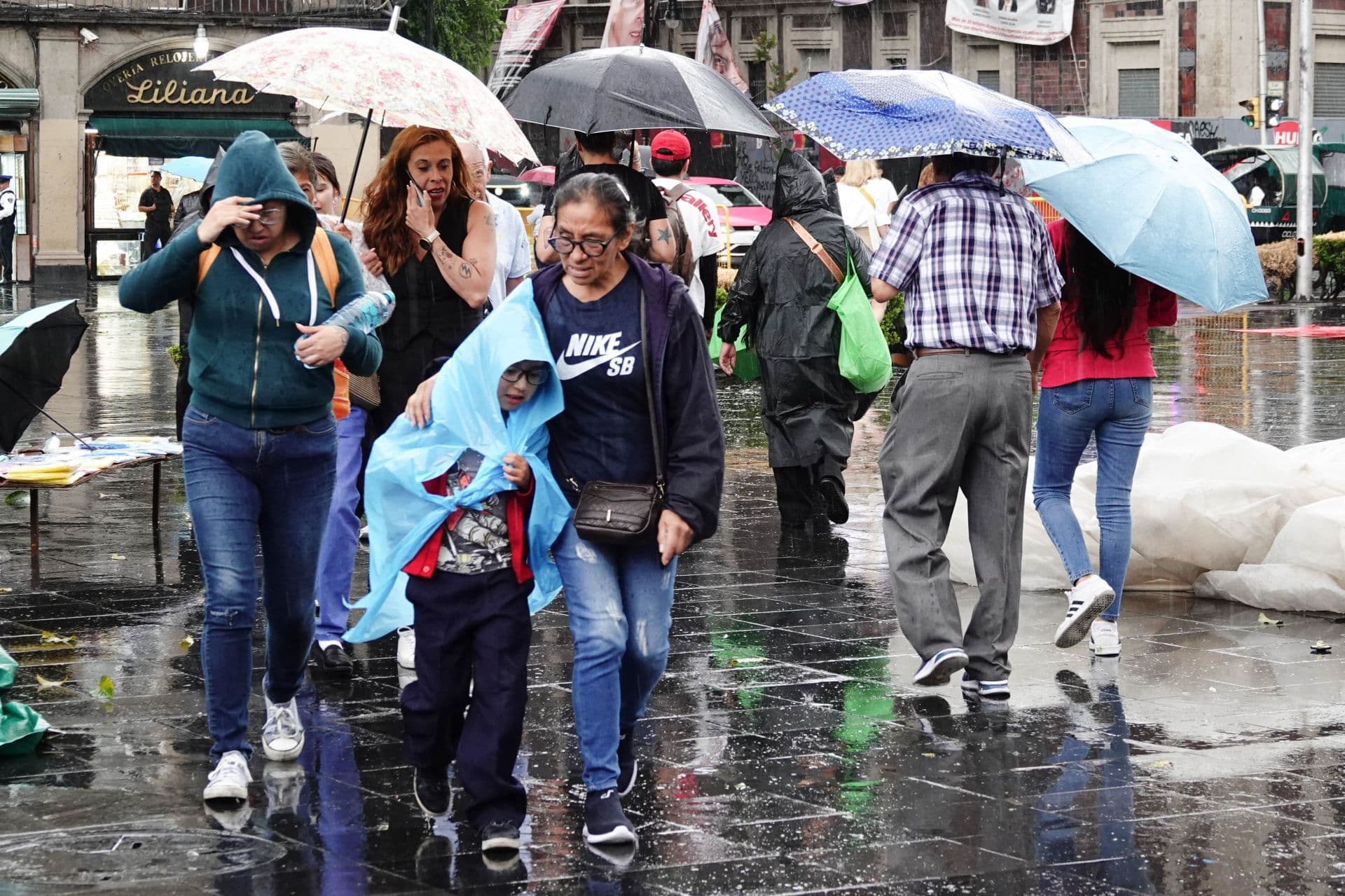 Lluvia en CDMX