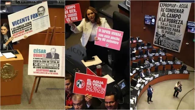 El pleno del Senado rechazó la moción suspensiva que presentó el PAN para evitar la discusión y votación del dictamen con 27 votos a favor y 85 en contra.