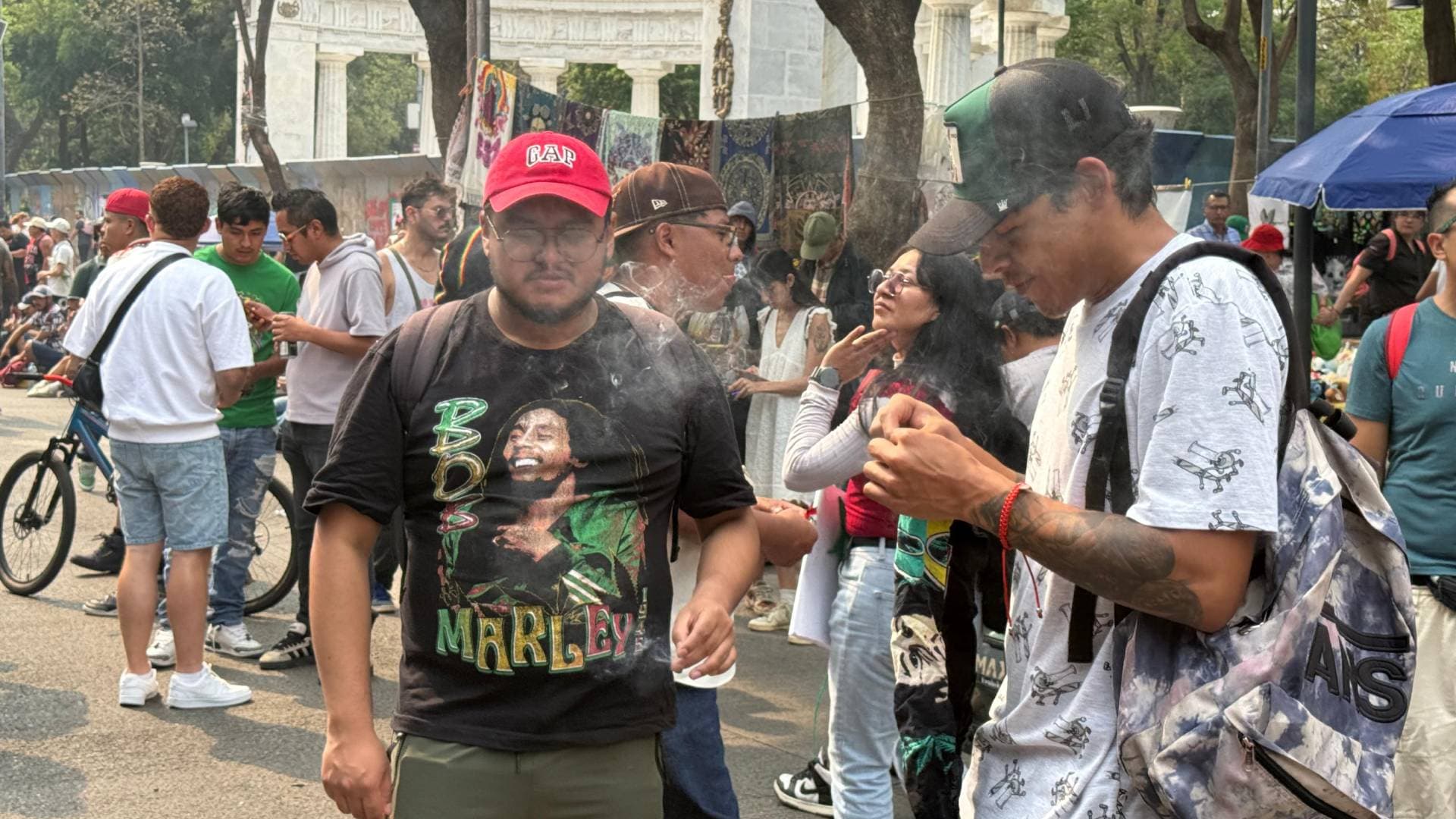 Movimiento Cannábico Mexicano Marcha Para Exigir el Acceso Libre y Universal a la Cannabis