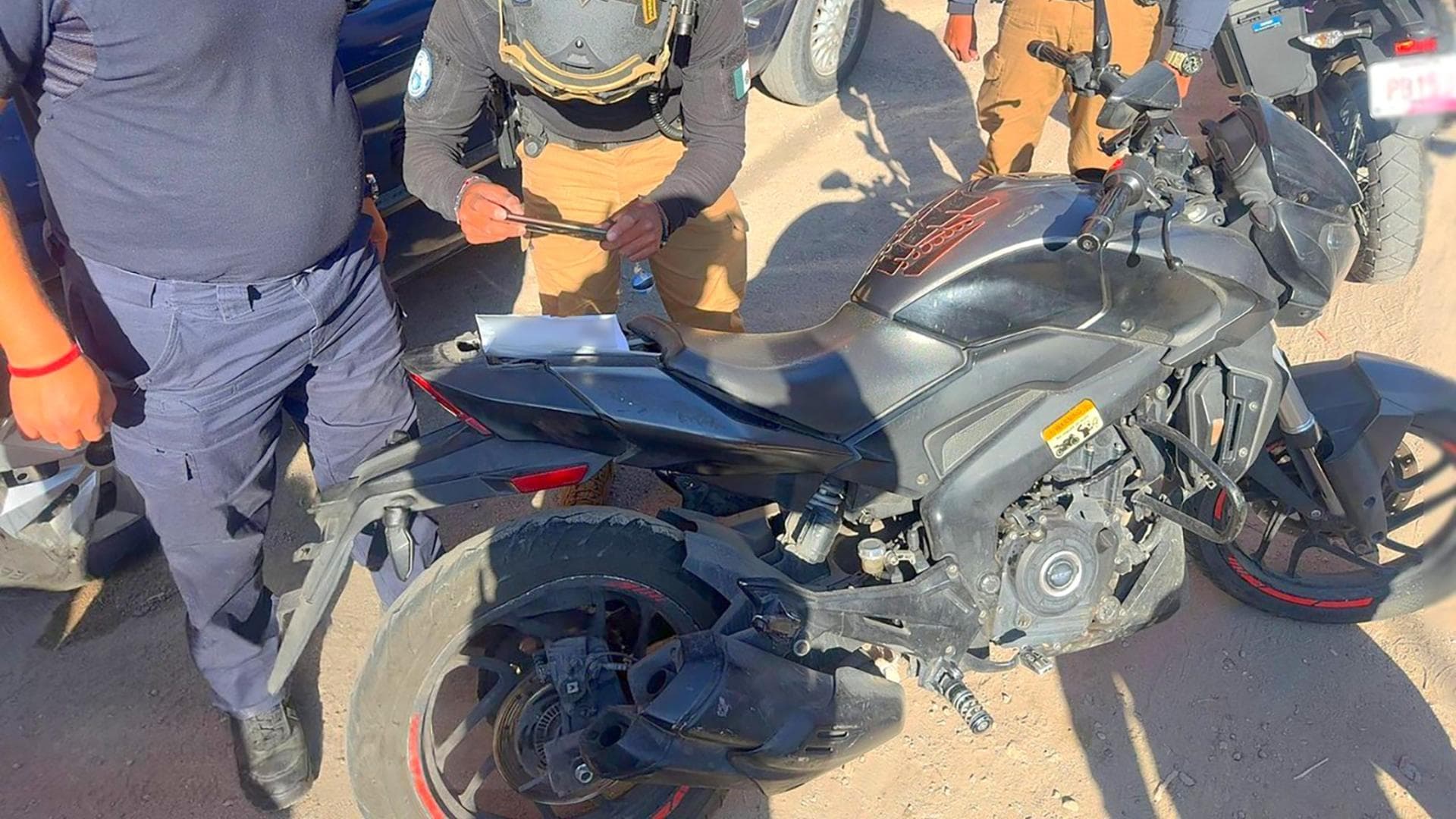 Motocicleta Robada Recuperada Colonia Domingo Arenas San Martín Texmelucan Puebla