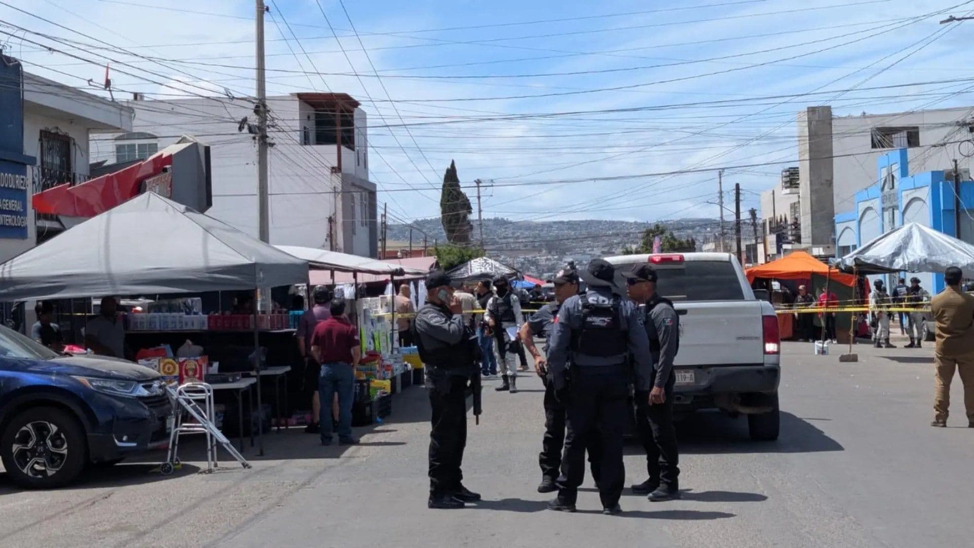Muere Agente de la FESC tras Ataque Armado en Guaycura, Tijuana; Hay una Mujer Herida