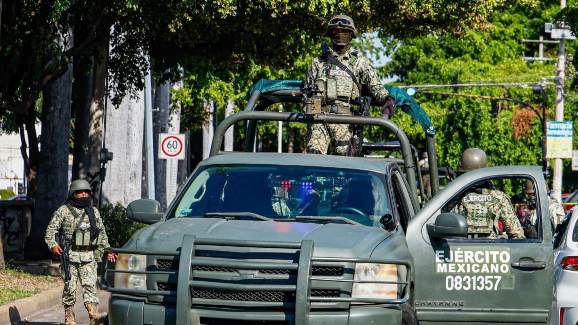Operativo del Ejército en Sinaloa