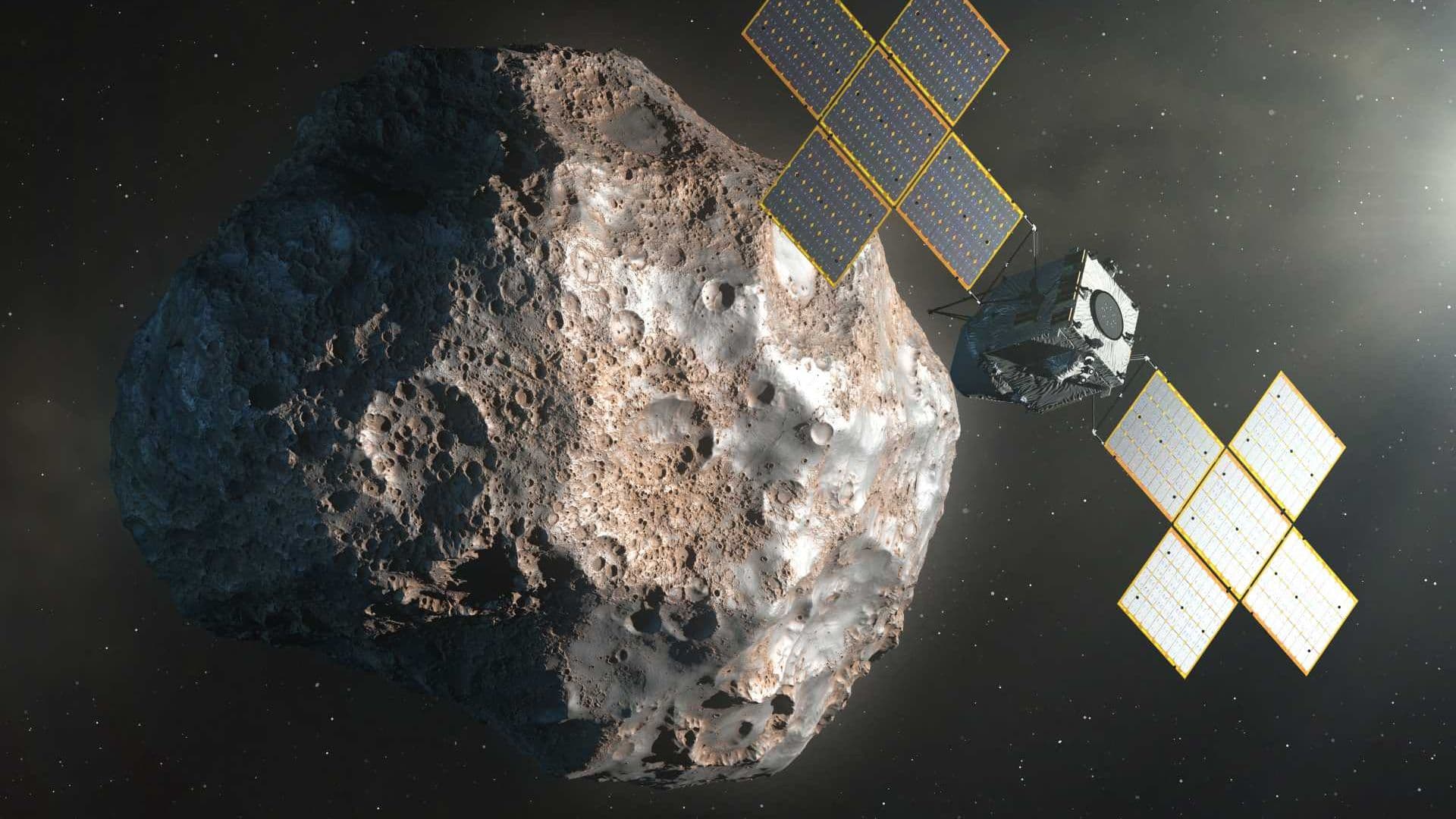 Sonda de la NASA Sobrevuela Marte en Ruta hacia el Asteroide 16 Psyche