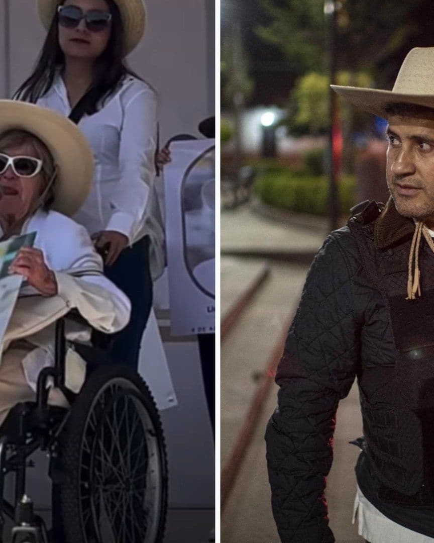 "No Tengo Miedo": Abuelita de Carlos Manzo Manda Poderoso Mensaje en Marcha en Uruapan