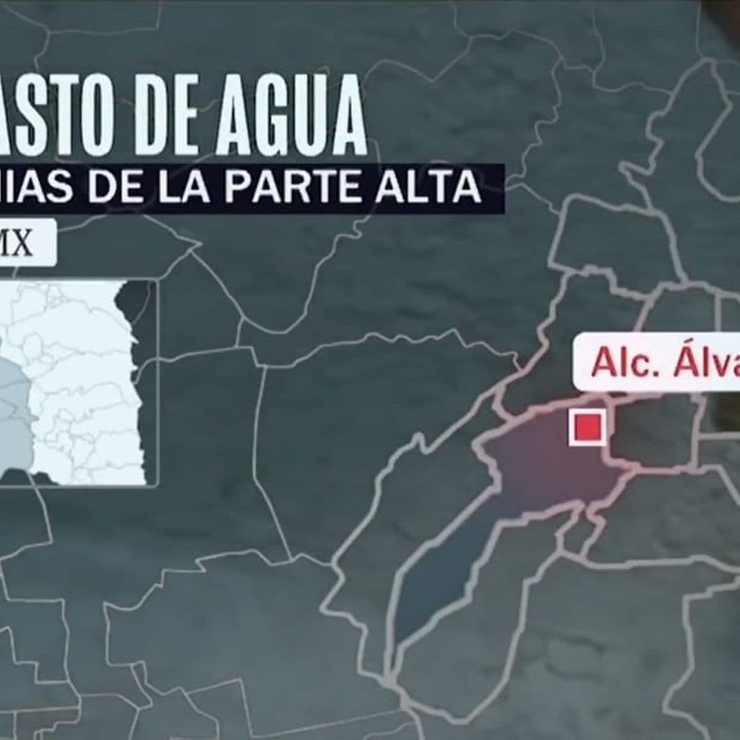 Adultos mayores esperan pipas para abastecerse tras prolongada falta de agua