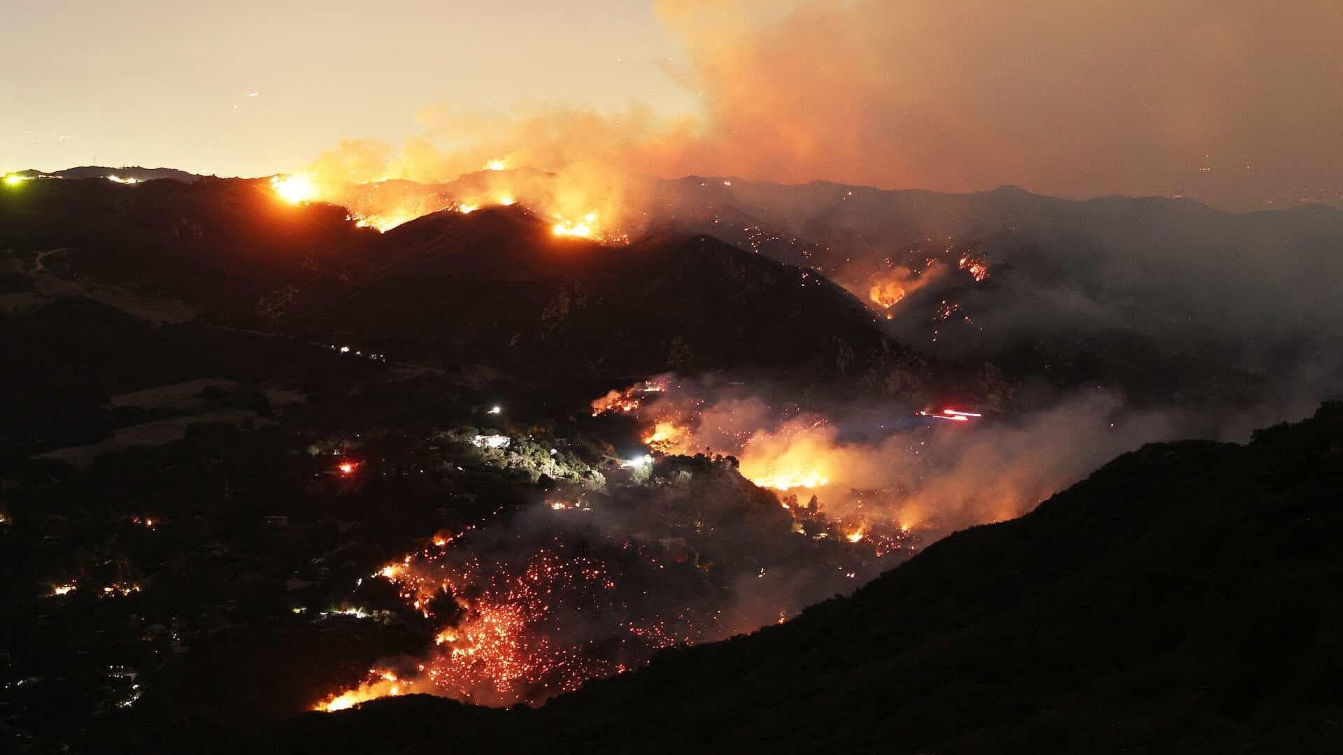 Incendio en California, Similar a Quemarse Varias Veces Bosque de Chapultepec y el Azteca
