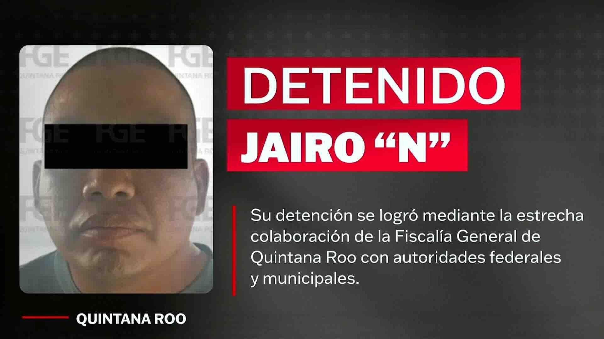 Detienen en Quintana Roo a Jairo "N" por Presunto Abuso Sexual a Menor en Cozumel