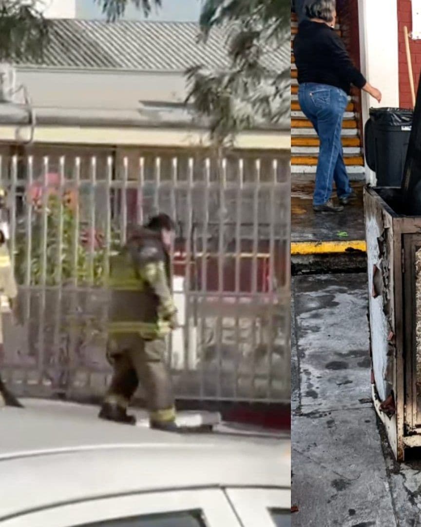 Incendio escuela