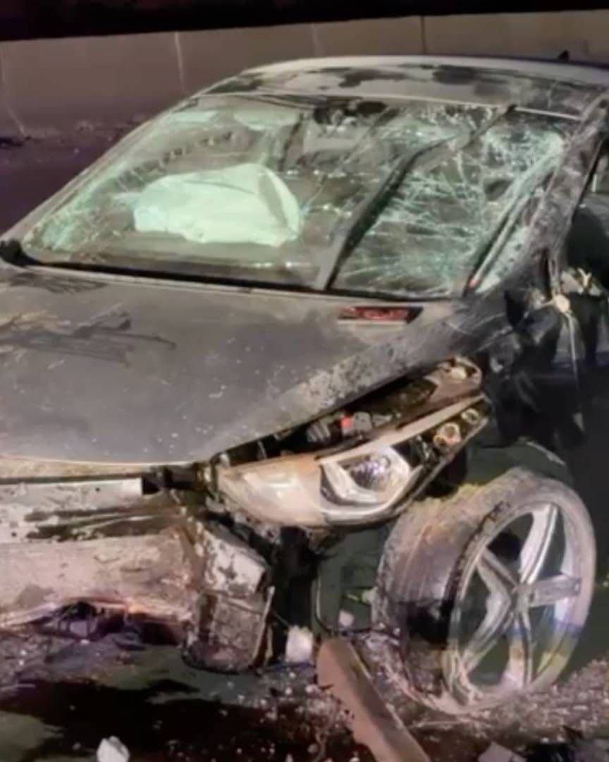 Conductor Abandona Vehículo Tras Accidente Vial | Foto: N+