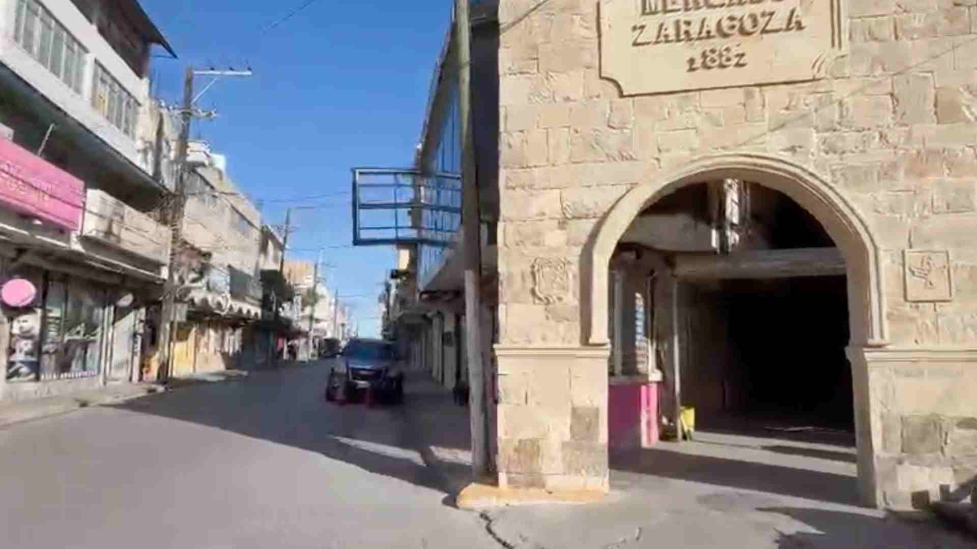 Calles Vacías y Comercios Cerrados en Reynosa tras Bloqueos