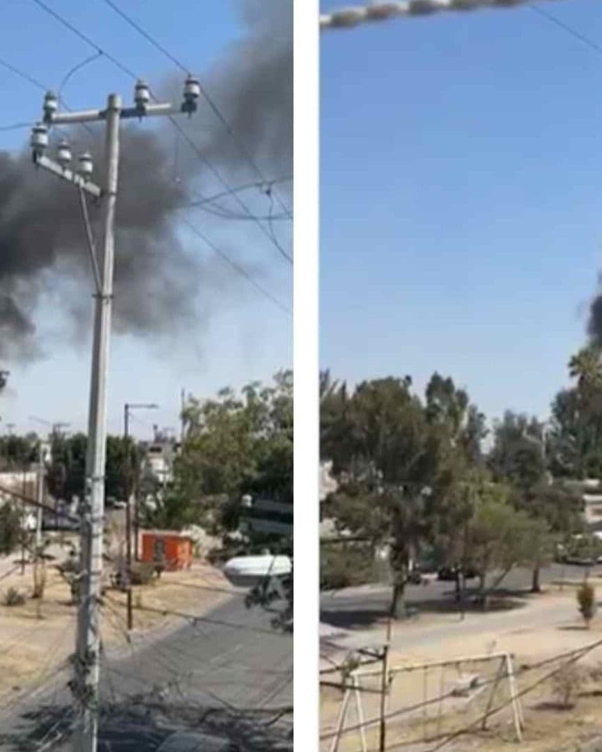 Se movilizan cuerpos de emergencia para controlar incendio en Ecatepec.