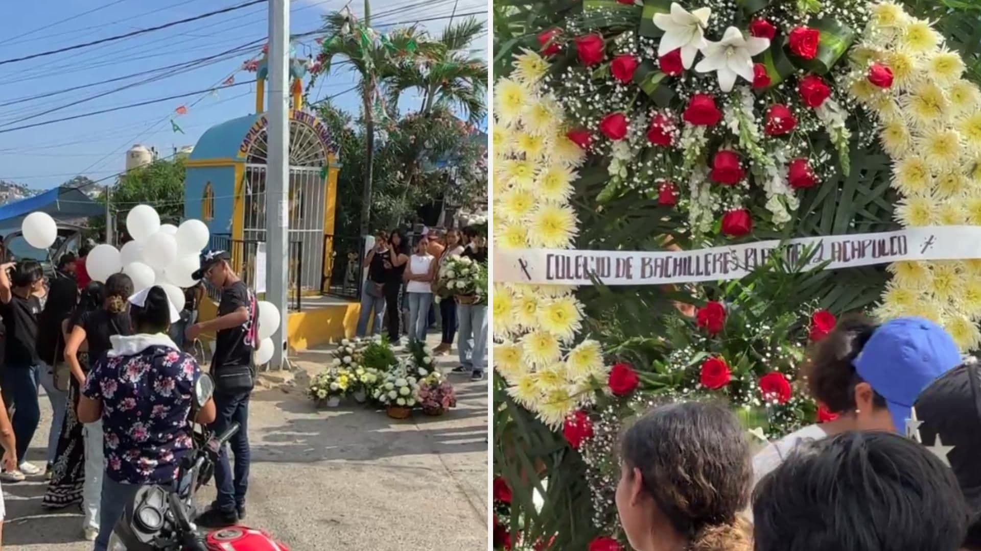 Melany Gissel: Despiden a Alumna del Colegio de Bachilleres que Murió en Balacera en Acapulco