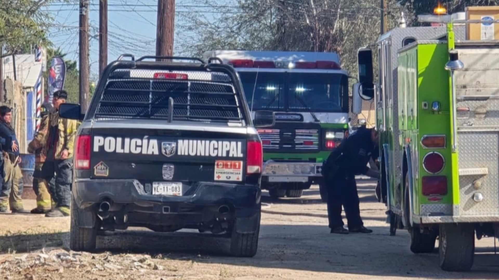 Localizan Cuerpo de Hombre Sin Vida Dentro de Construcción Incendiada en San Luis Río Colorado