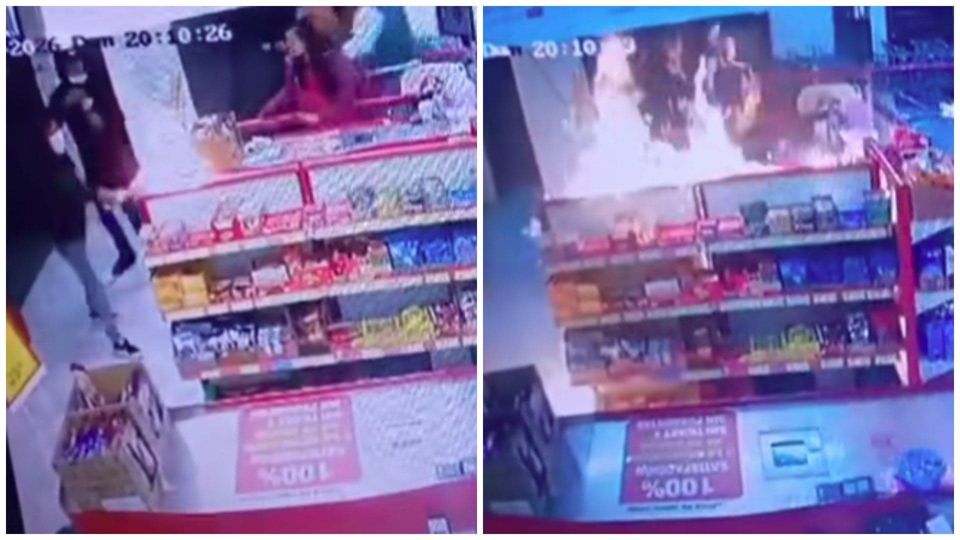 Reabren Tienda 3B de Av. Cuitláhuac, en Chalco, Edomex, tras Ataque e Incendio con Bomba Molotov