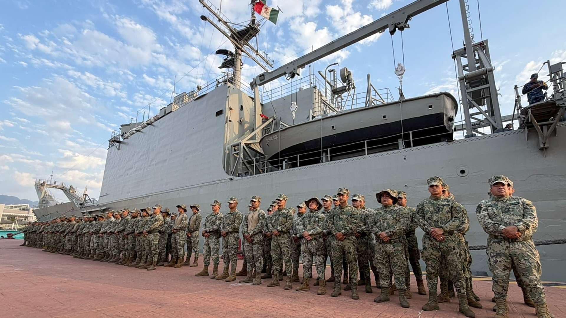 Buque ARM “Usumacinta” Llega a Puerto Vallarta para Reforzar Seguridad: ¿Cómo Es el Barco?