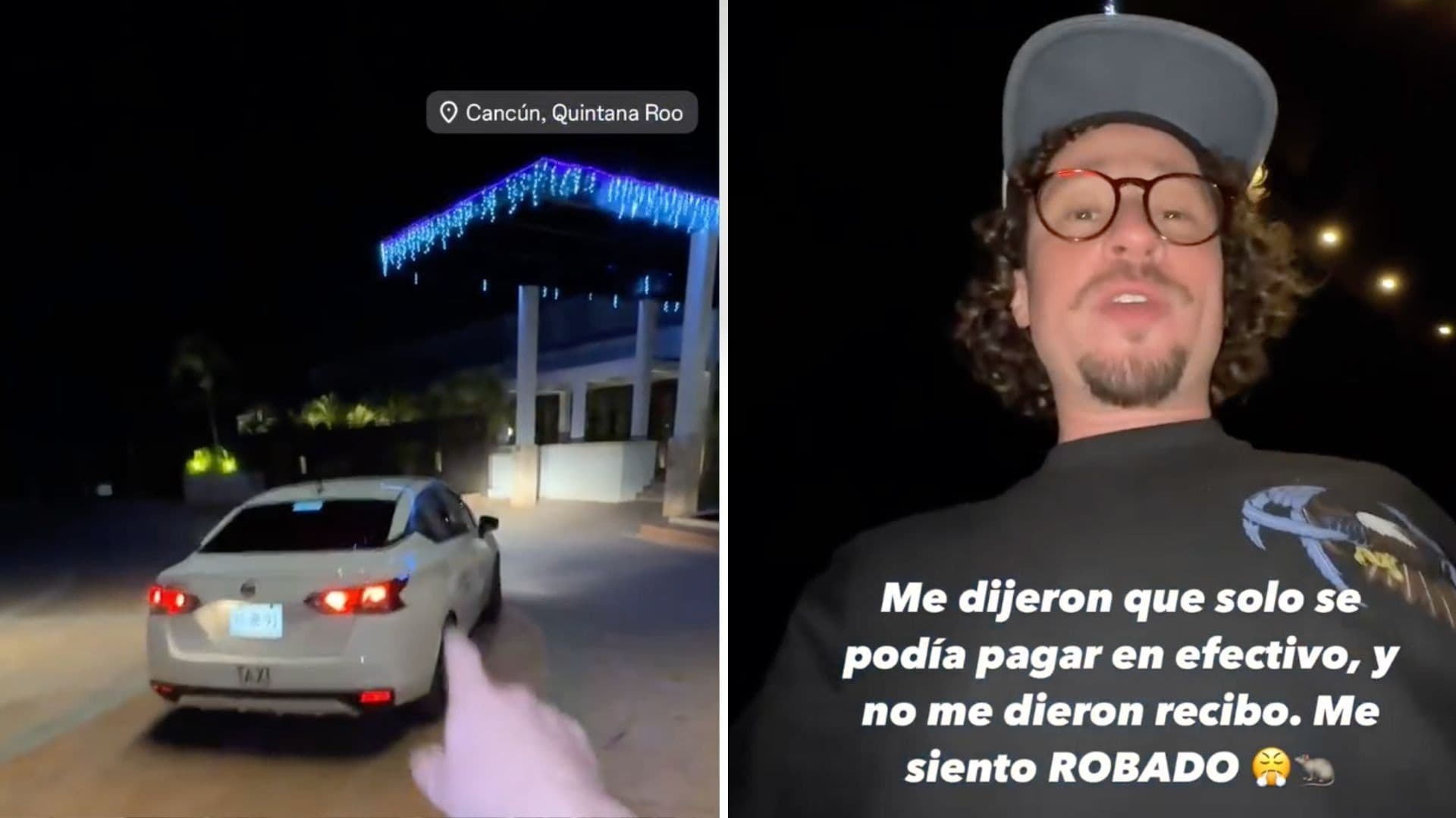 Luisito Comunica Denunció Cobro Excesivo de Taxi en Cancún; Dos Mil Pesos en Viaje de 20 Minutos