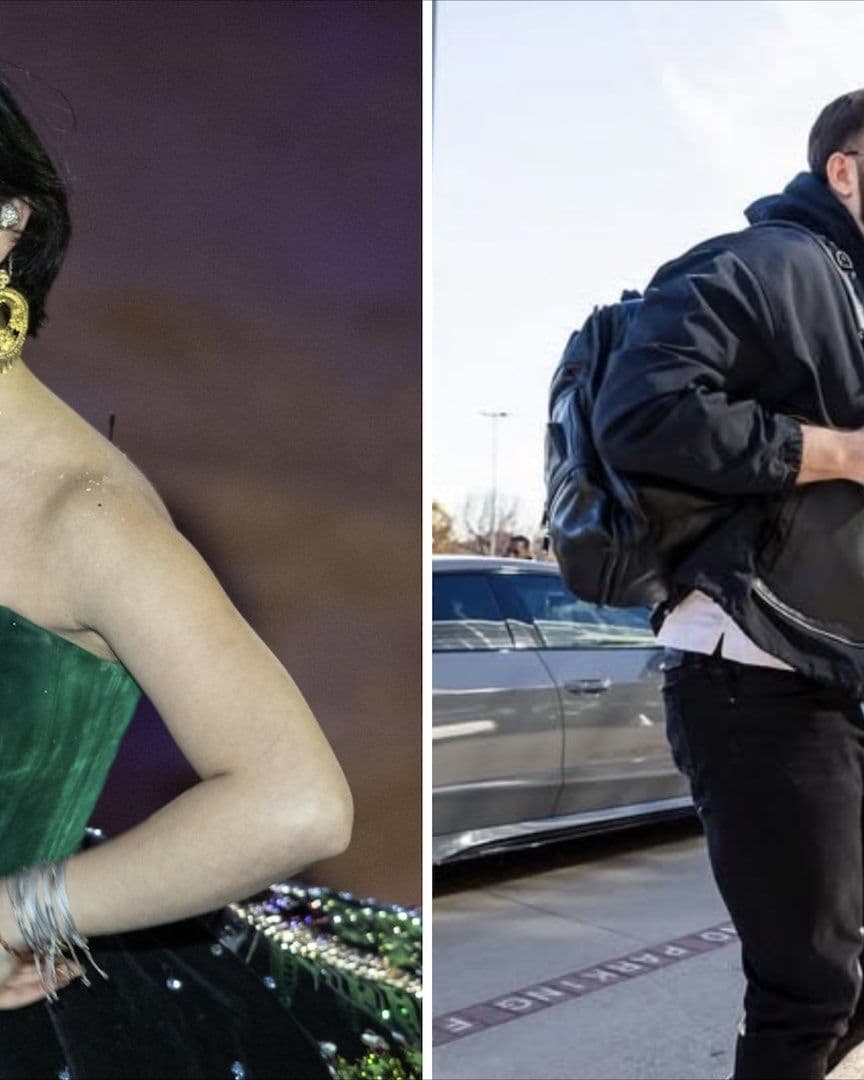 Josh Ball visita departamento de Ángela Aguilar en Houston