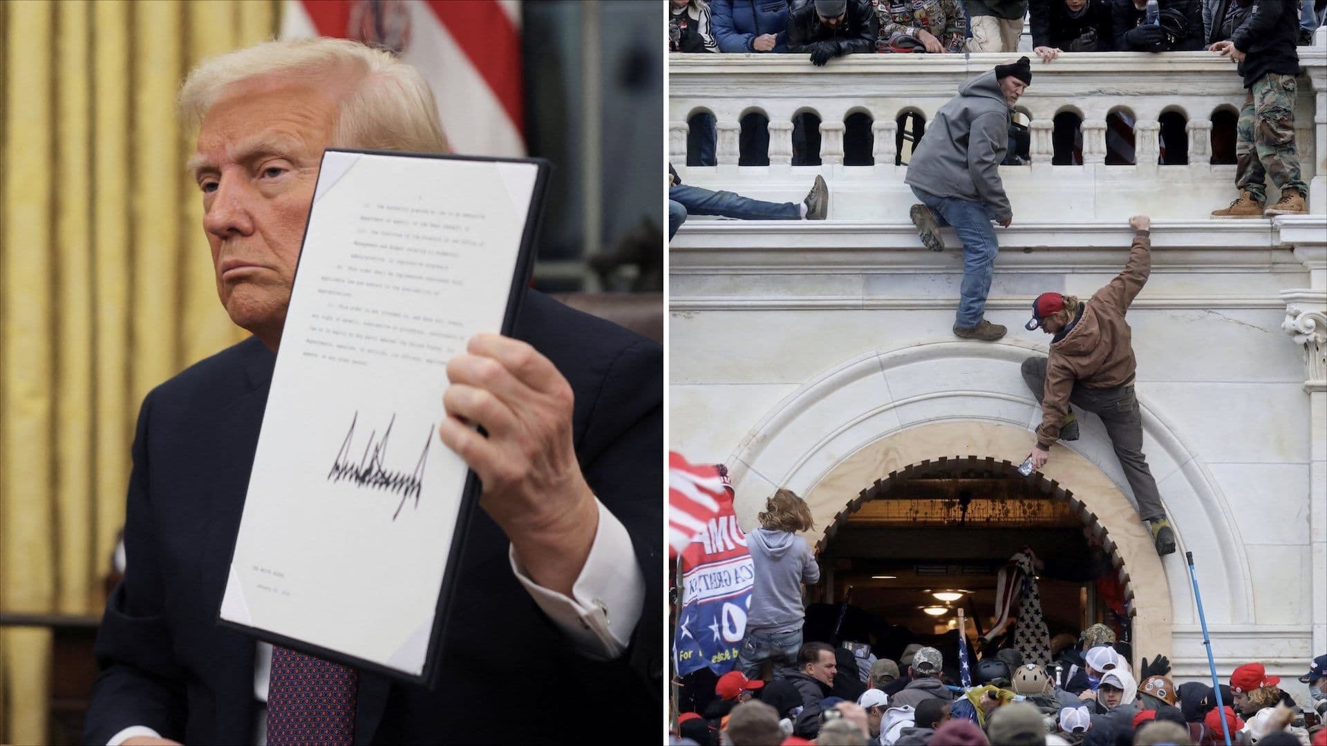 Hombre Indultado por Trump por Asalto al Capitolio Vuelve a Ser Arrestado por Posesión de Armas