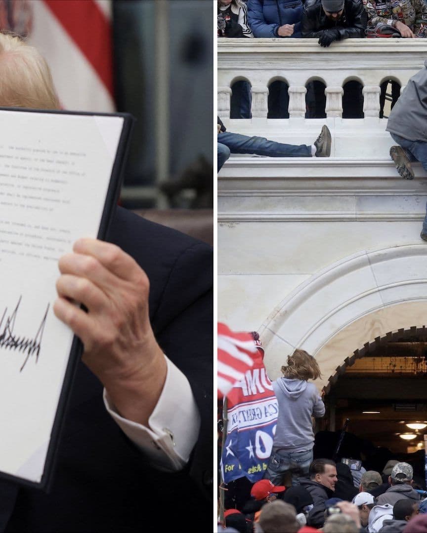 Simpatizante de Donald Trump indultado por el 6 de enero volvió a ser detenido